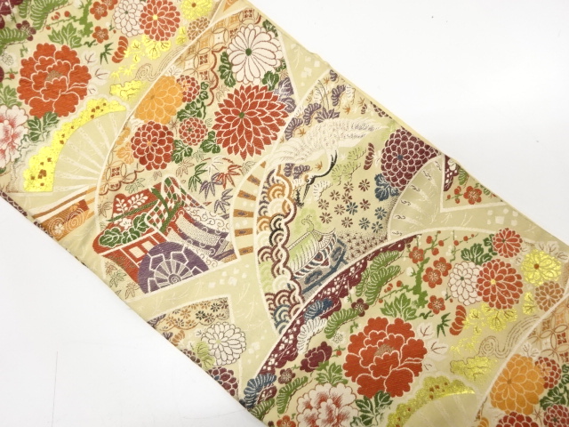 Japanese Kimono / Antique / Nagoya Obi Combined weave